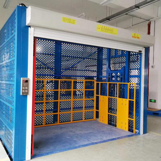 和龙导轨式升降货梯